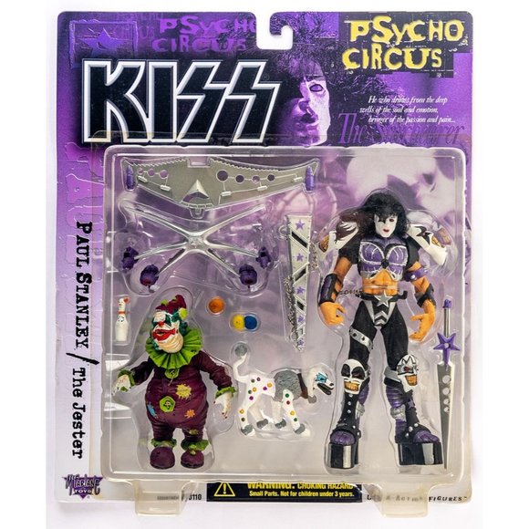 McFarlane KISS Psycho Circus Action Figure 2 Pack: Paul Stanley / The Jester - Picture 1 of 3